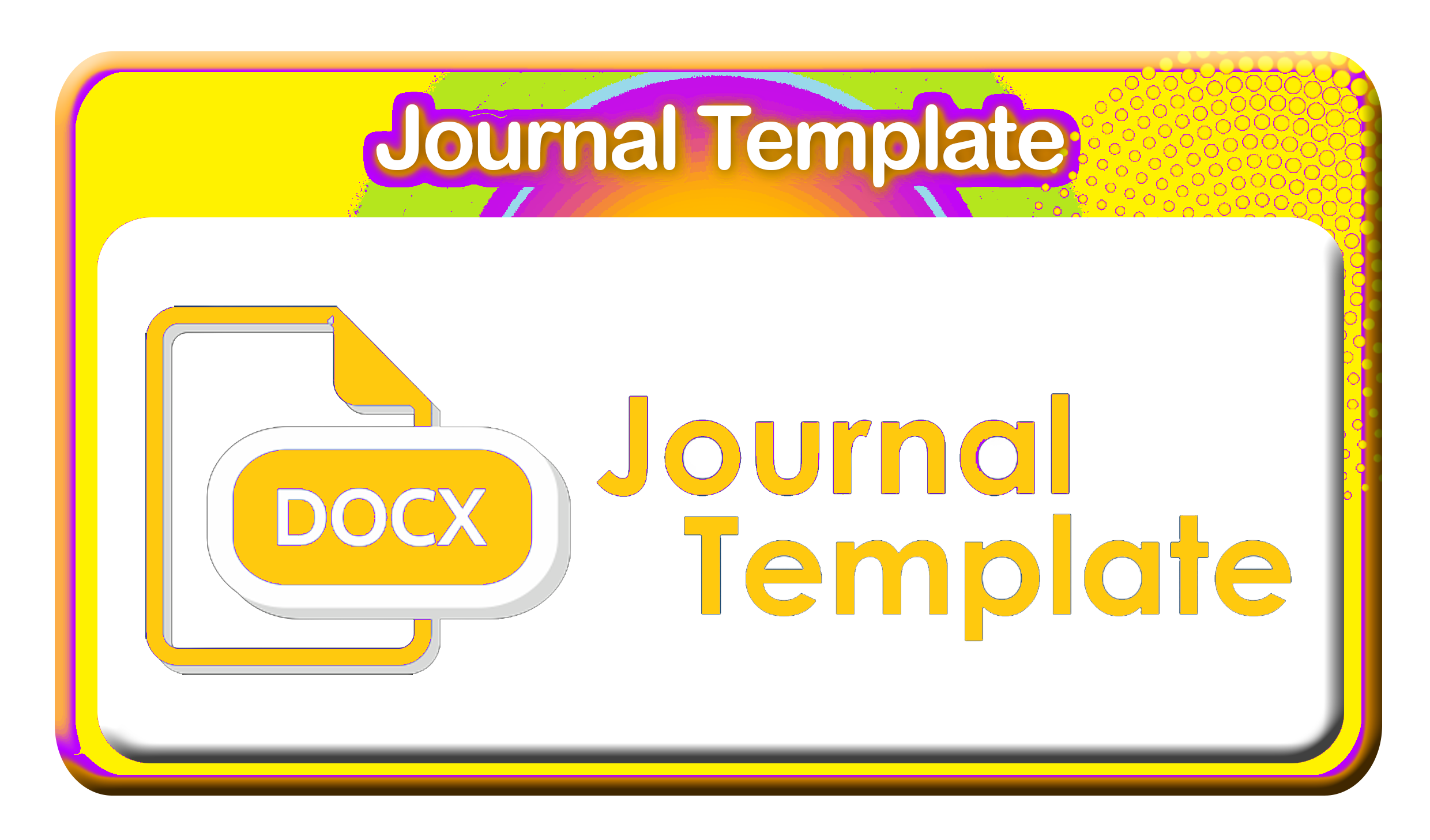Journal Template
